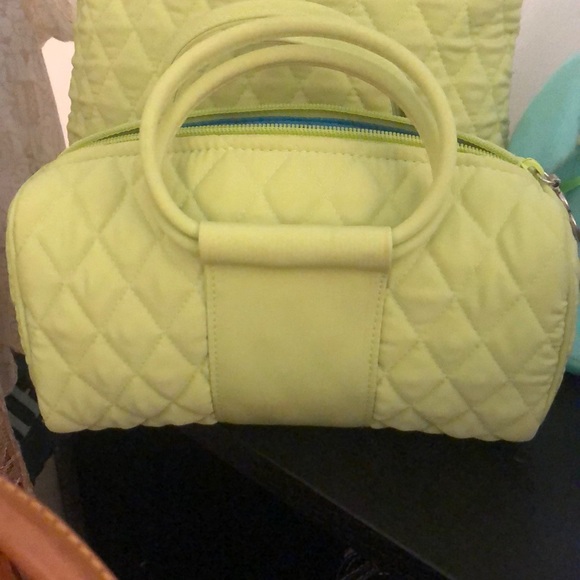Vera Bradley Handbags - Vera Bradley Retro Green Small Handbag